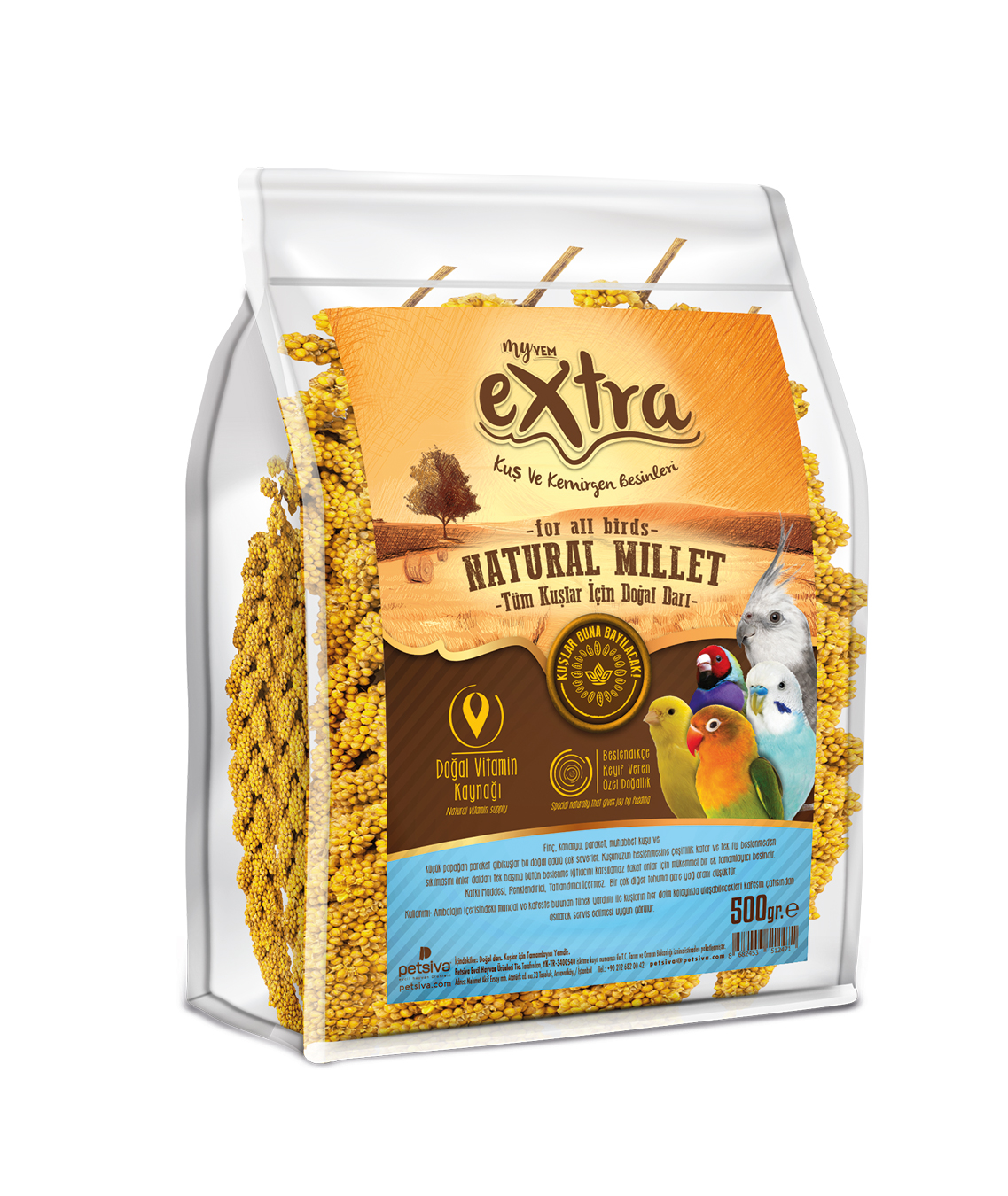 Myyem Extra Kızıl Doğal Daldarı500 gr